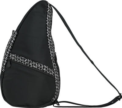 Ameribag healthy back bag jagged plaid black and white