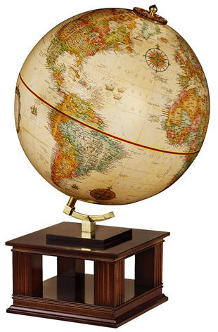 Tabouret Franklin Lloyd Wright Desktop world globe