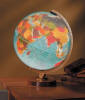 world globe lamp