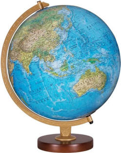 Lilvingston illuminated world globe australia