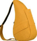 Ameribag healthy back bag distressed nylon saffron