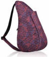 sling bag in pink print