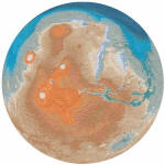 Mars globe model 2