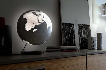 Reflection World Globe