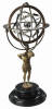 armillary globe on top of Atlas sculpture