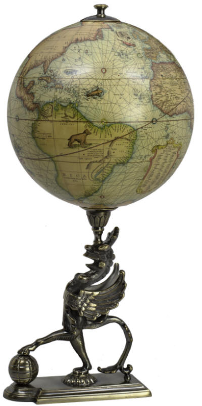 Decorative world globe