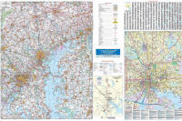 Baltimore 50 Mile Radius Wall Map