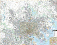 Baltimore Wall Map