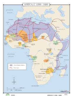 world history  map of Africa
