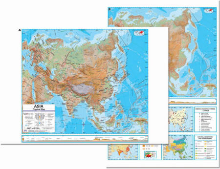 Asia Physical map
