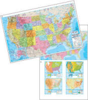 USA Advanced Political Map Set