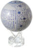 MOVA Spinning Globe - Blue Heart Sutra Text