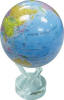 MOVA spinning earth globe blue 