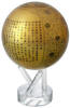 MOVA Spinning Globe - Golden Heart Sutra Text