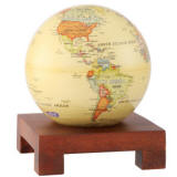 Mova spinning globe on square base