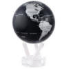 MOVA Spinning Globe - Silver Metallic