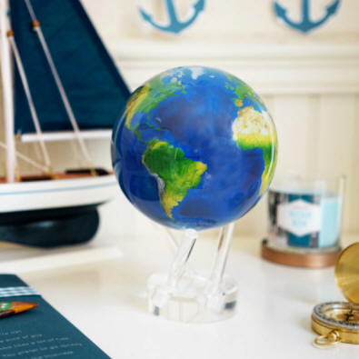 natural earth globe