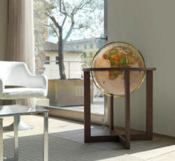 San Marino floor standing globe in a room