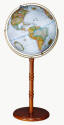 Blue Oceans floor standing world globe