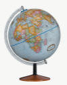 blue desktop world globe