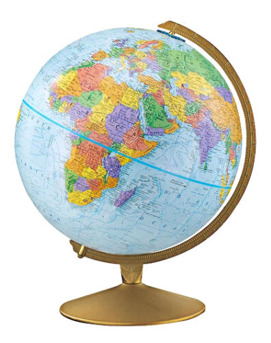 Desk world globe