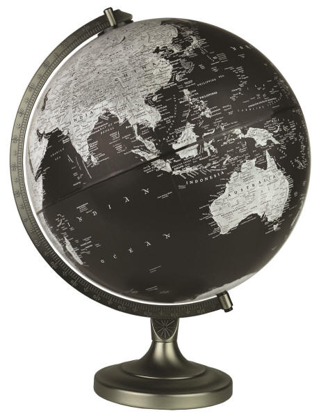 Bancroft black oceans world globe National Geographic