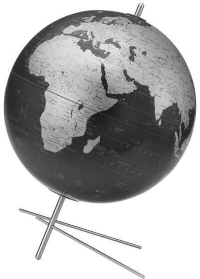 black world globe