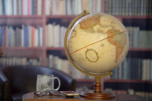 Lenox world globe 31536