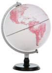 white oceans world globe