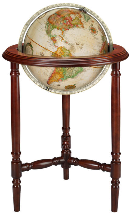 Floor Standing Large Globe