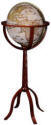 earth globe floor stand