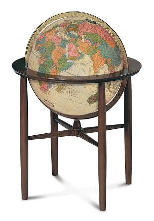 floor standing world globe