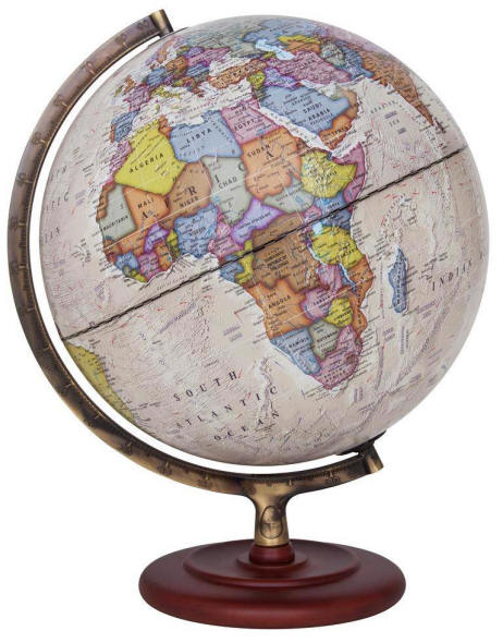 Ambassador Illuminated World Globe