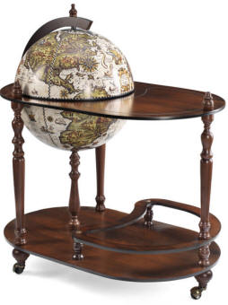 Vivalto bar globe cart - product photo - closed