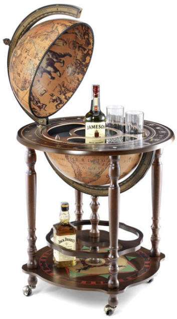 Classic Z51 floor globe bar