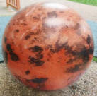 Mars inflatable globe large
